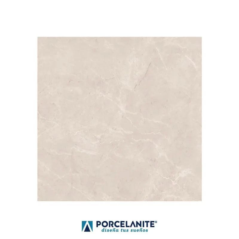 Piso Ceramico Cincinnati Fd Po Beige 60X60 Para Interiores