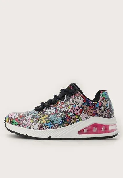 Tenis Lifestyle Multicolor Skechers X tokidoki: Uno 2