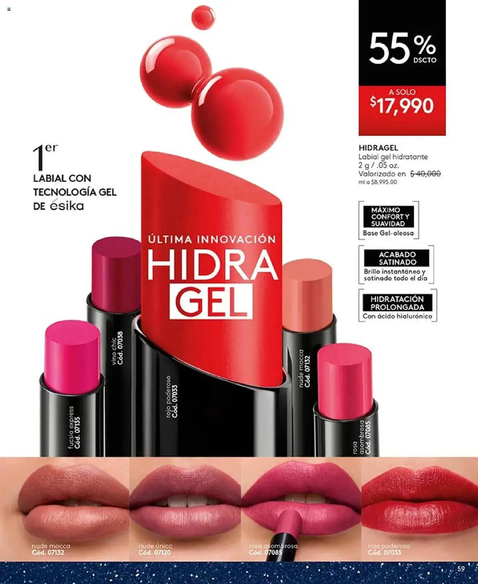 Catalogo de Catálogo Ésika 14 de octubre al 31 de diciembre 2025 - Pag 59