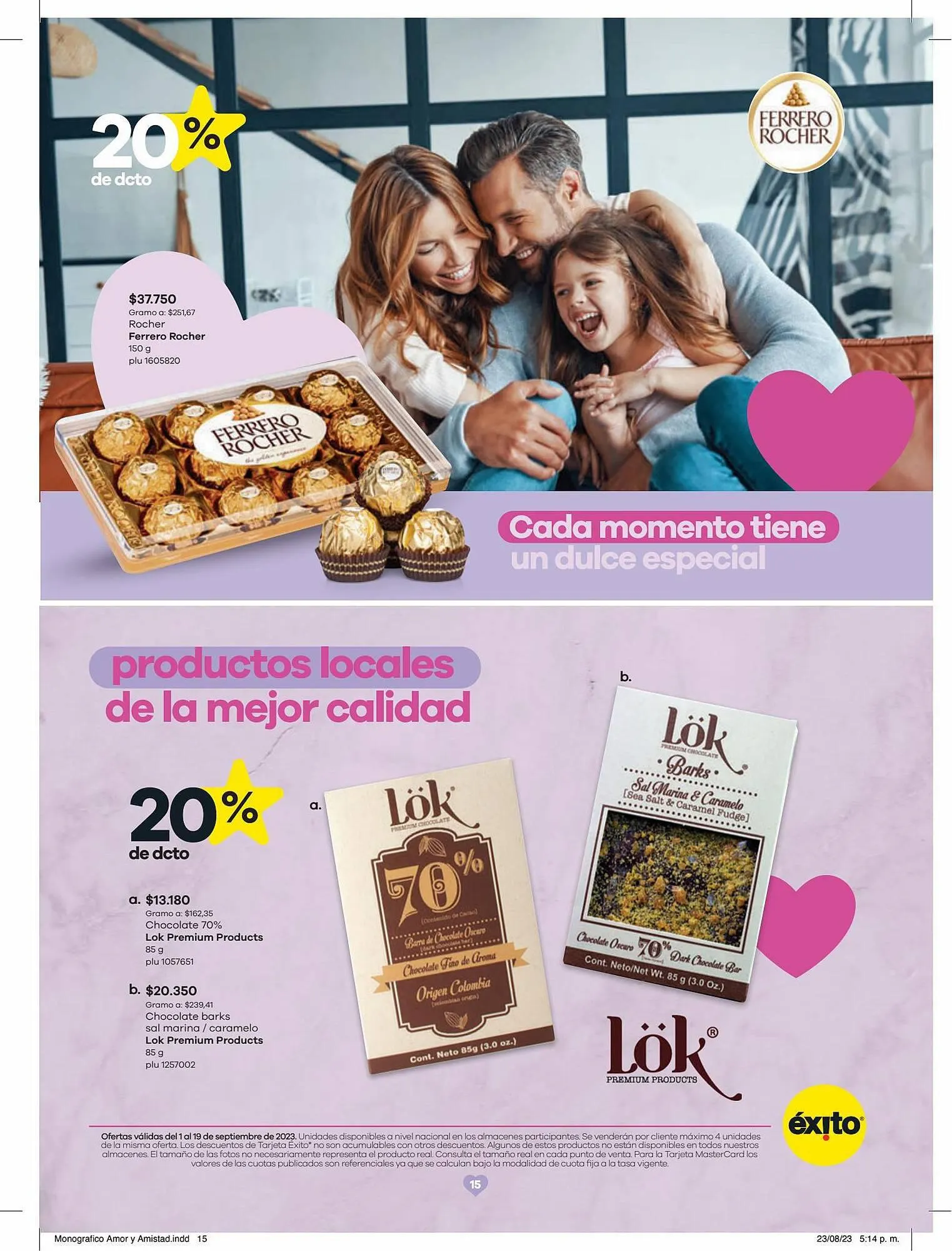 Catalogo de Catálogo Éxito 1 de septiembre al 19 de septiembre 2023 - Pag 15