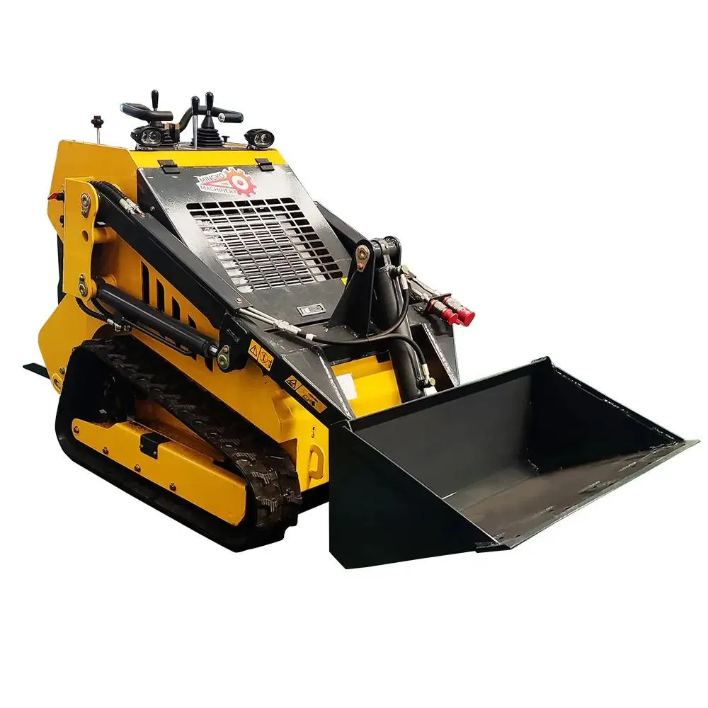 Mini pala gommata da 1 tonnellata EPA Mini Skidsteer Skid Steer Loader