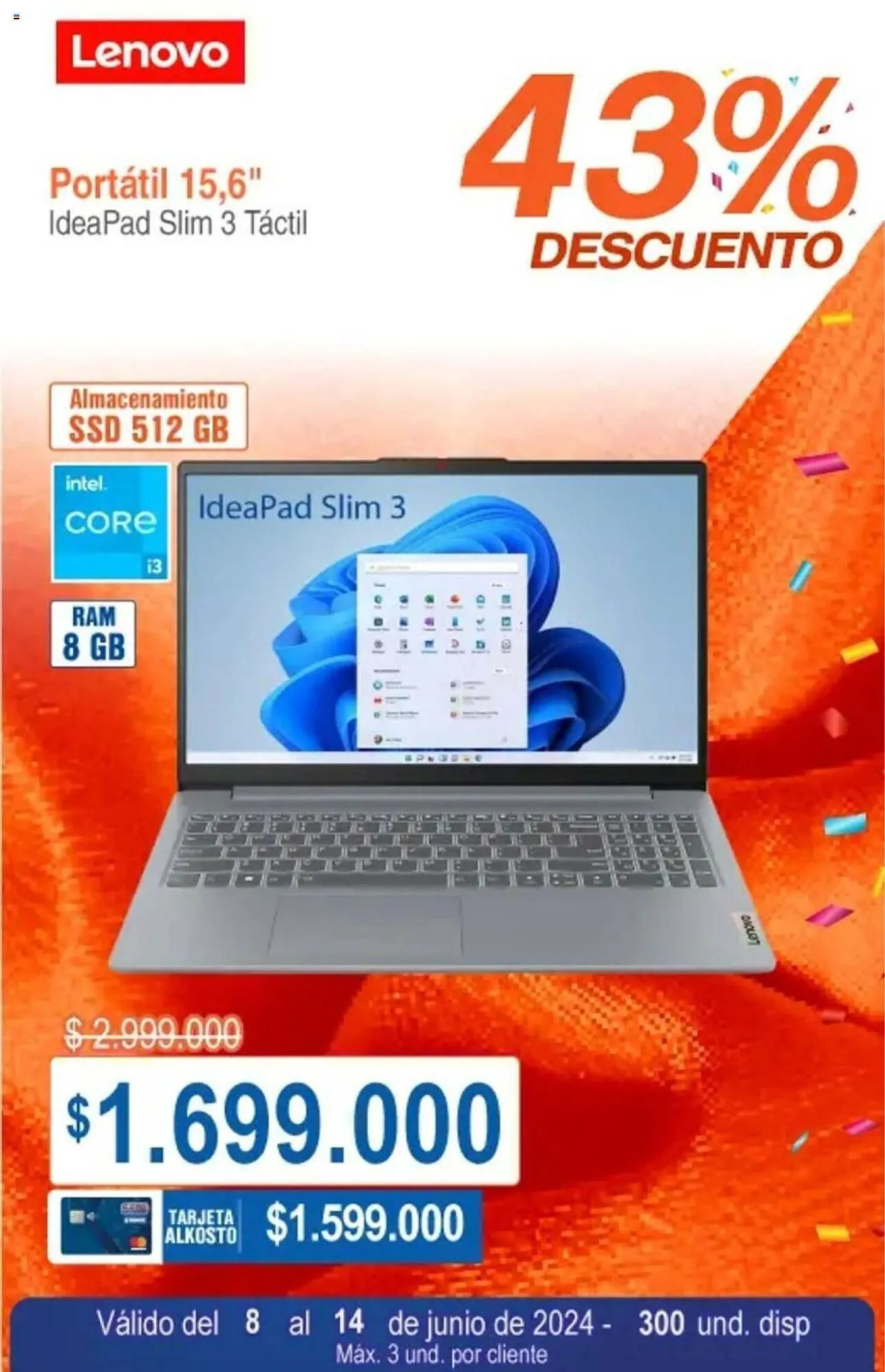 Catalogo de Catálogo Alkosto 8 de junio al 14 de junio 2024 - Pag 21