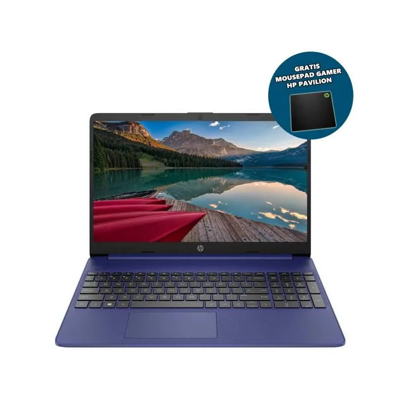 Portátil HP 15-EF2517LA AMD Ryzen 5 5500U 512GB SSD 12GB RAM