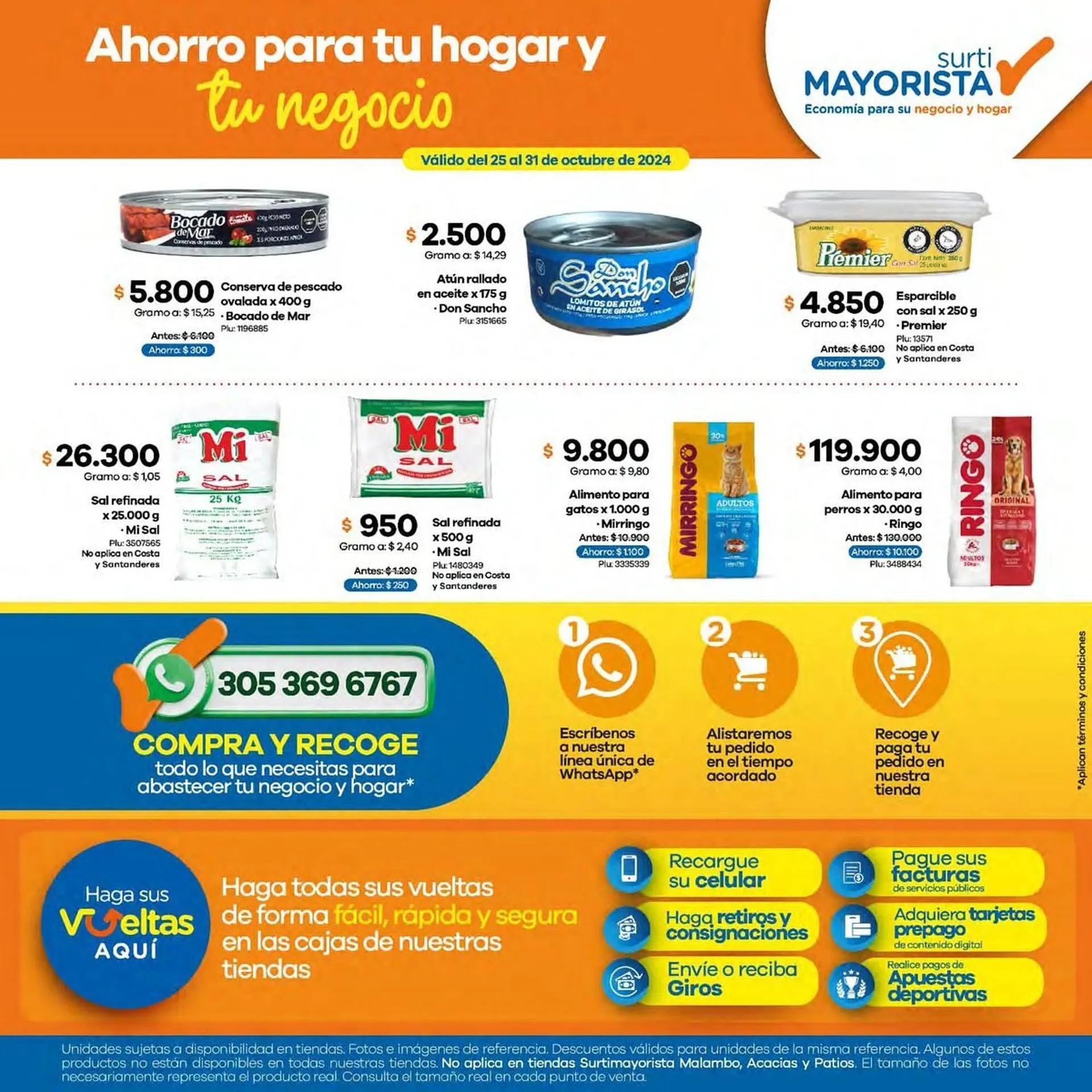 Catalogo de Catálogo Surtimayorista 25 de octubre al 28 de octubre 2024 - Pag 3