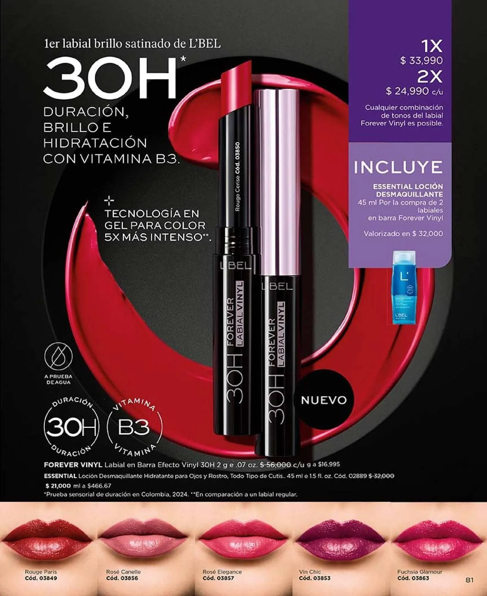 Catalogo de Catálogo L'bel 12 de febrero al 31 de marzo 2025 - Pag 81