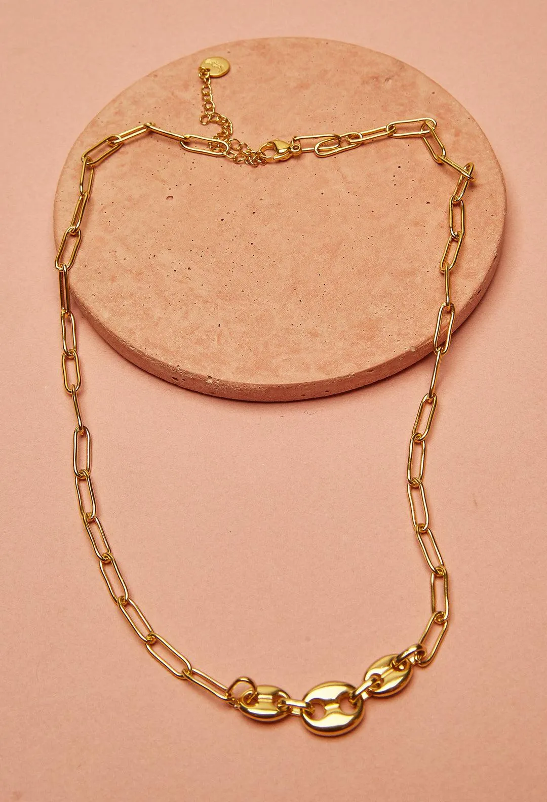 Collar Corto Cadena Mujer - SALE