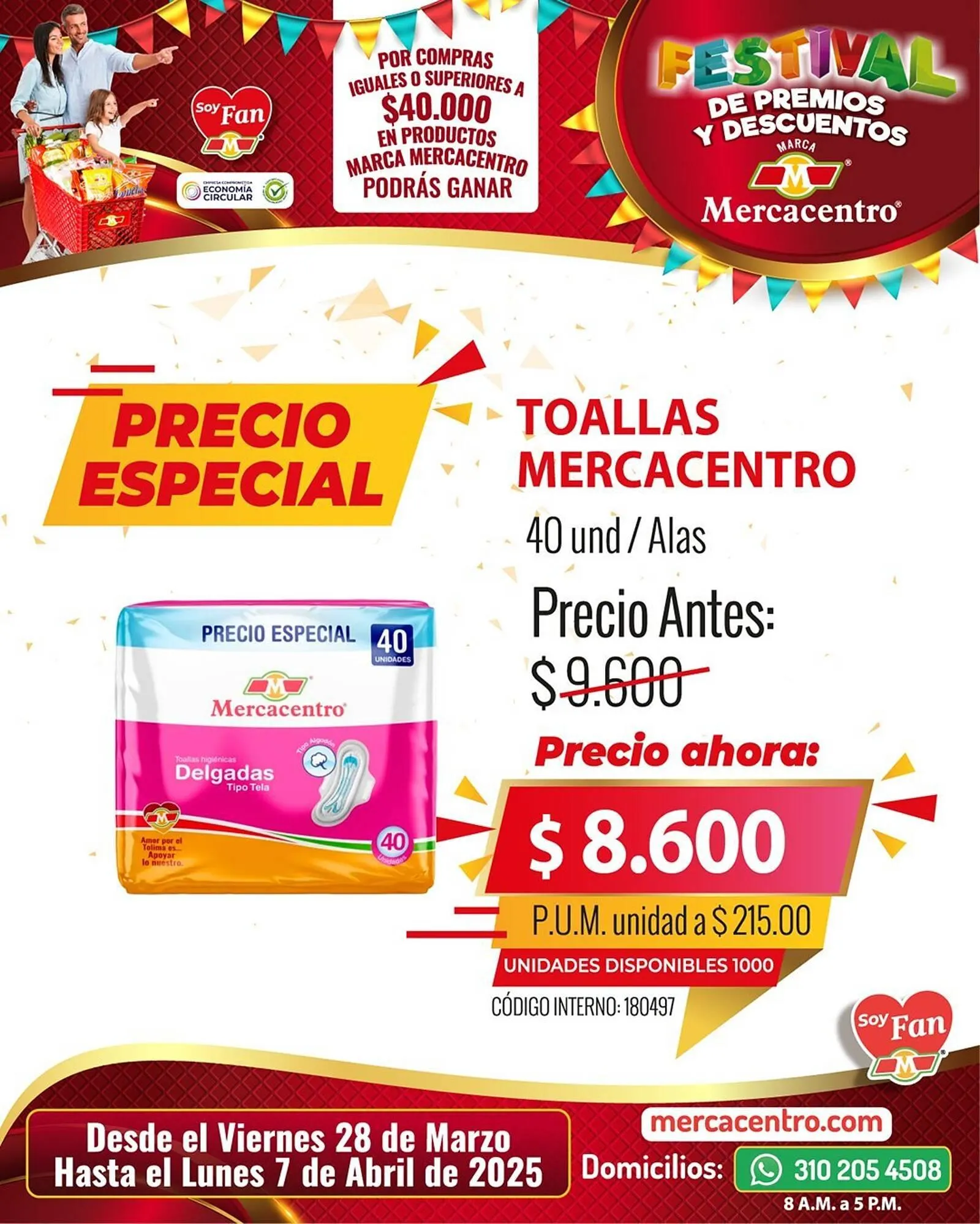 Catalogo de Catálogo MercaCentro 5 de abril al 7 de abril 2025 - Pag 3