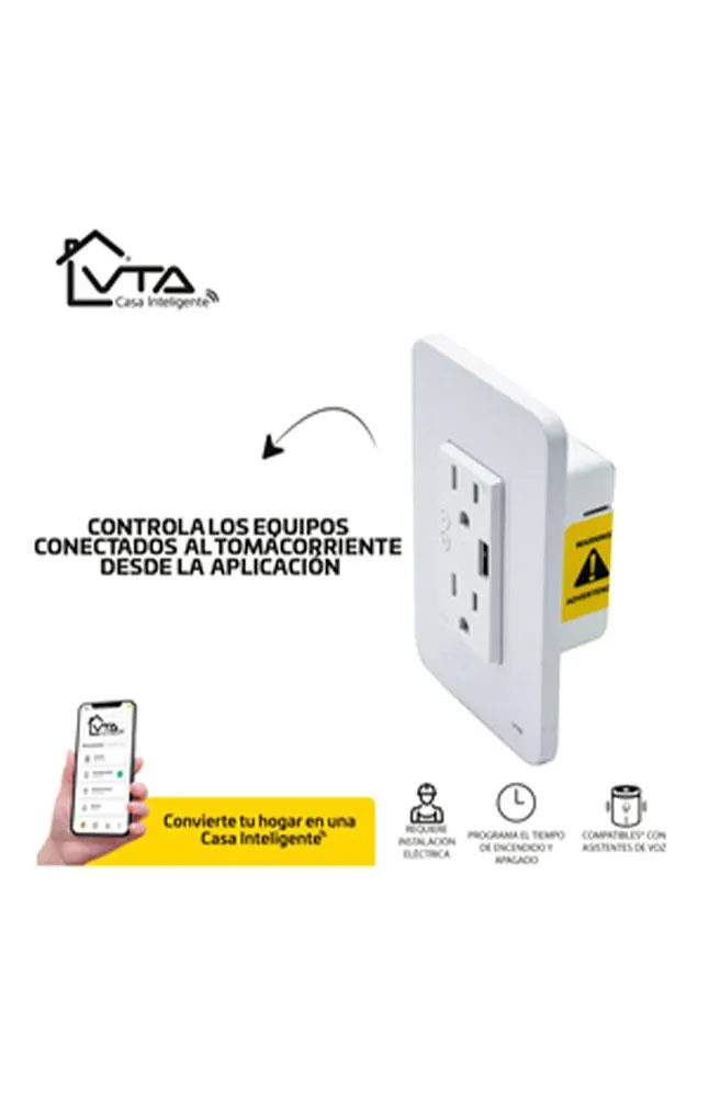 Tomacorriente Smart Link Iot VTA
