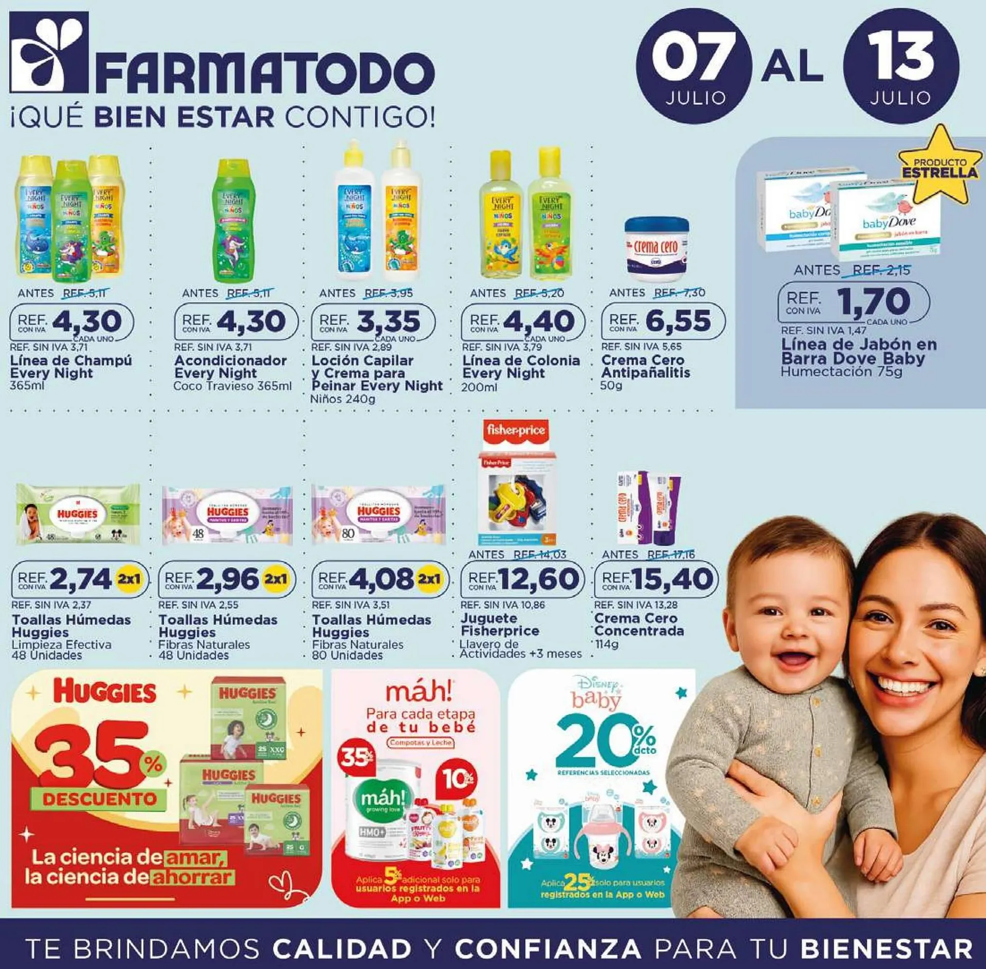 Catalogo de Catálogo FarmaTodo 7 de julio al 13 de julio 2025 - Pag 1