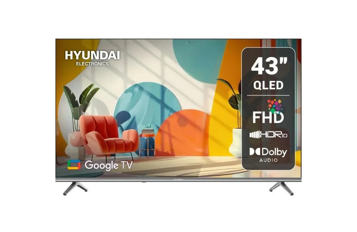 Televisor Hyundai 43 pulgadas QLED HYLED4326QG