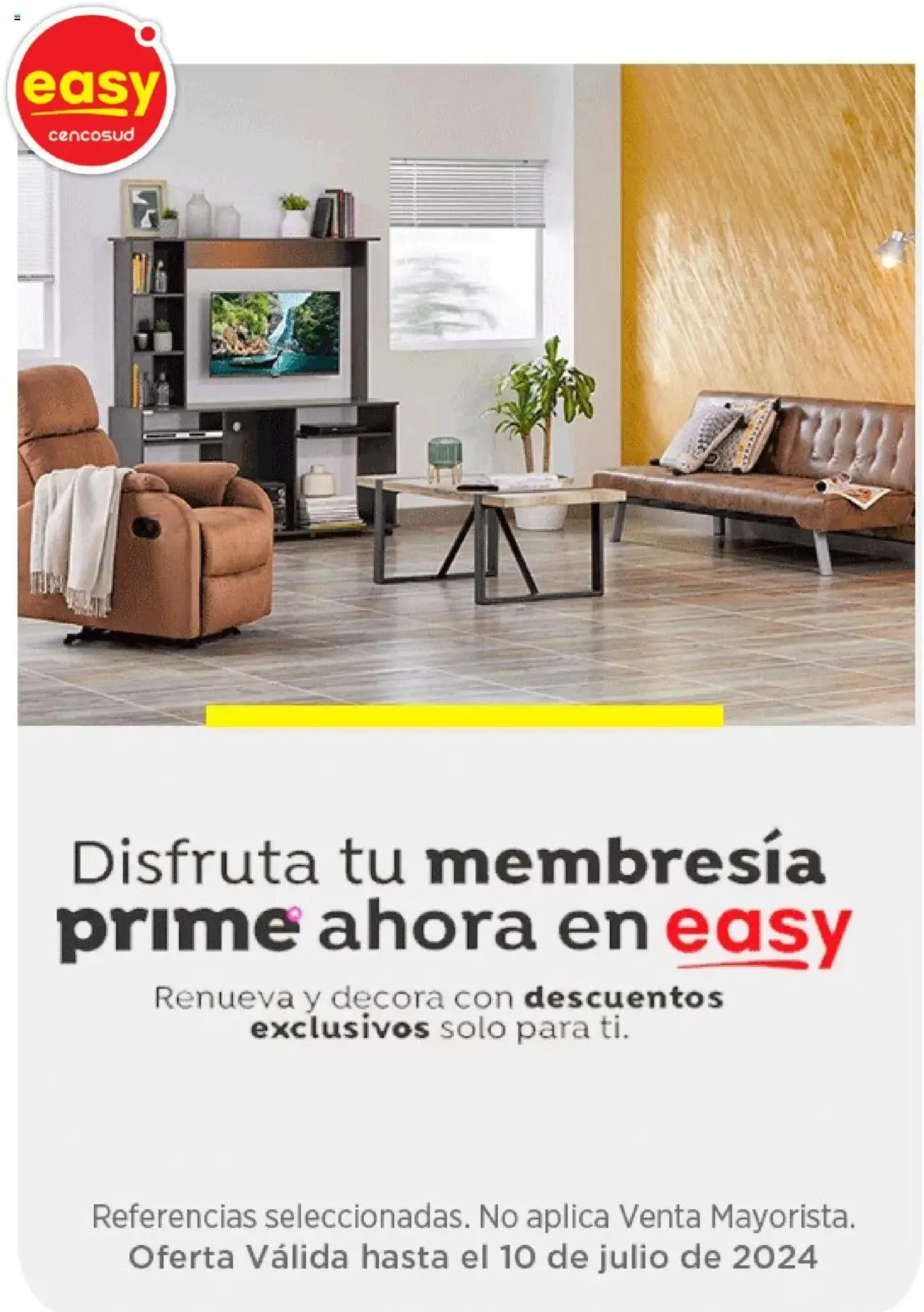 Catalogo de Easy - Promociones 4 de julio al 10 de julio 2024 - Pag 1