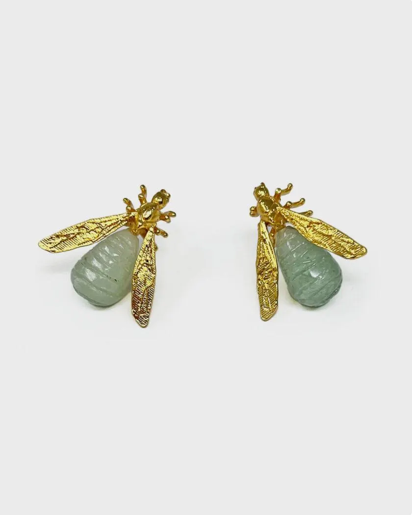 Aretes Hormiga Jade