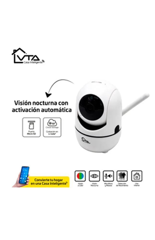 Cámara con Movimiento Grabación Audio Doble Vía VTA