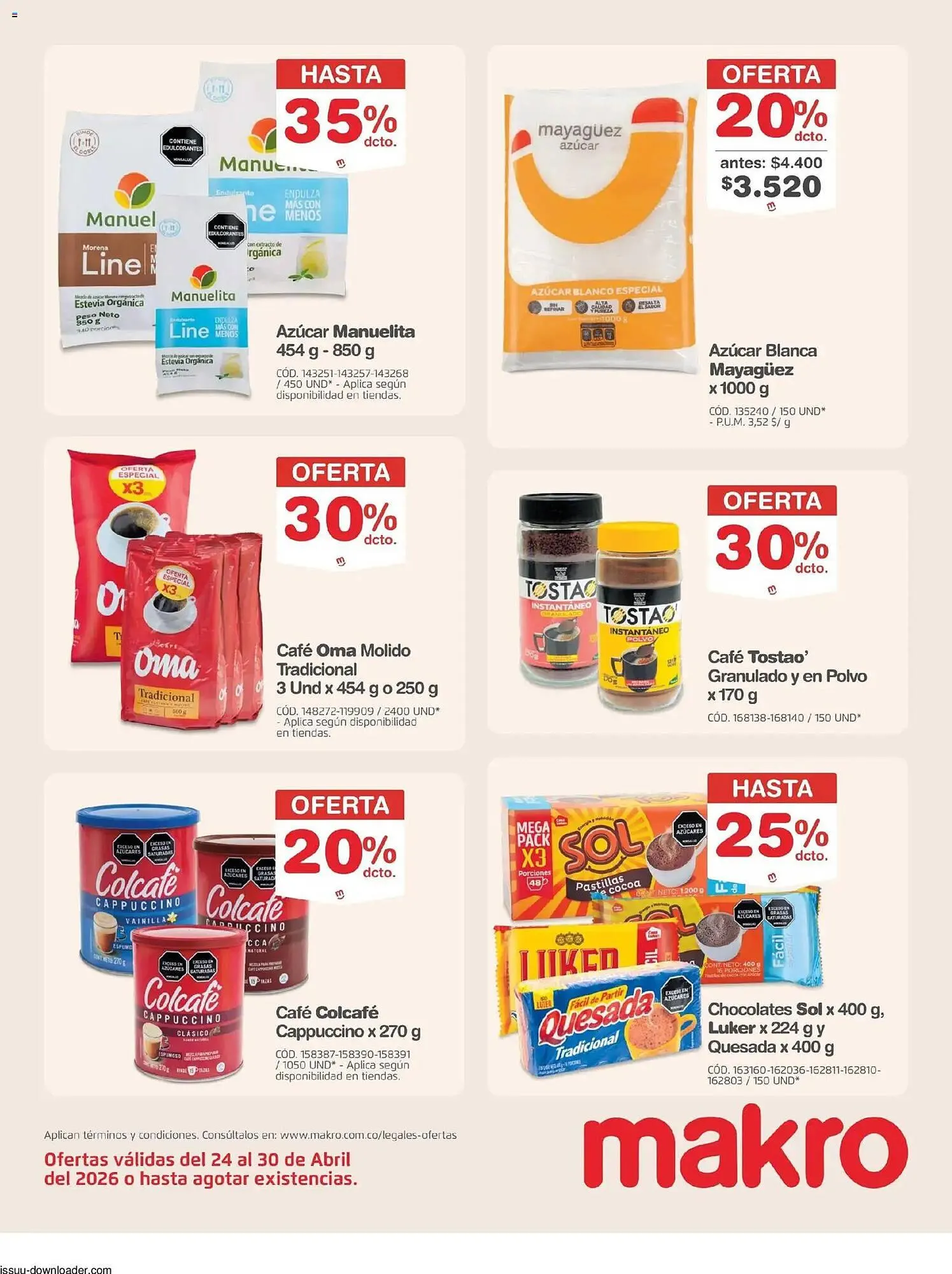 Catalogo de Catálogo Makro 24 de abril al 30 de abril 2026 - Pag 18