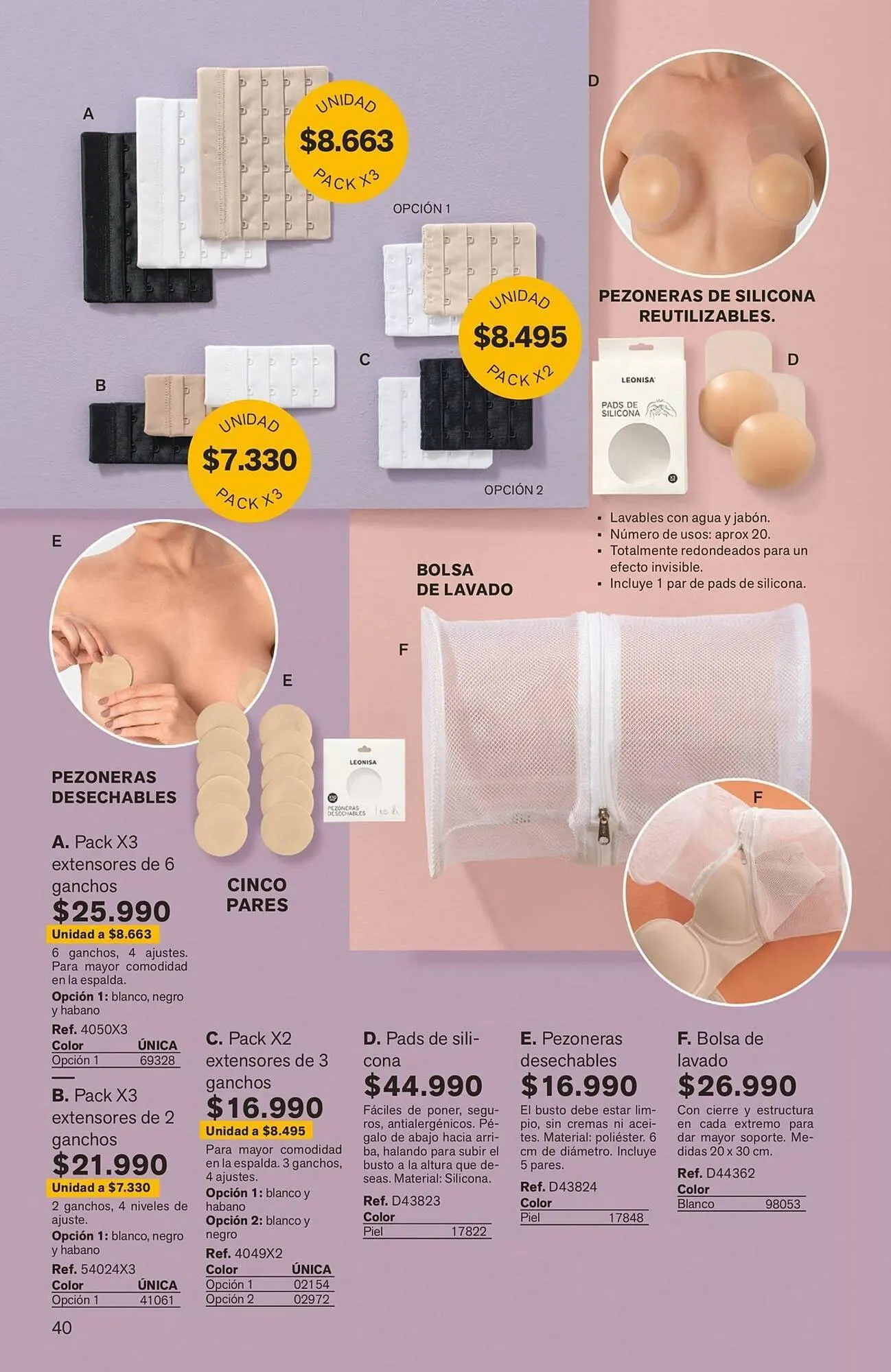 Catalogo de Catálogo Leonisa 4 de agosto al 24 de agosto 2026 - Pag 40