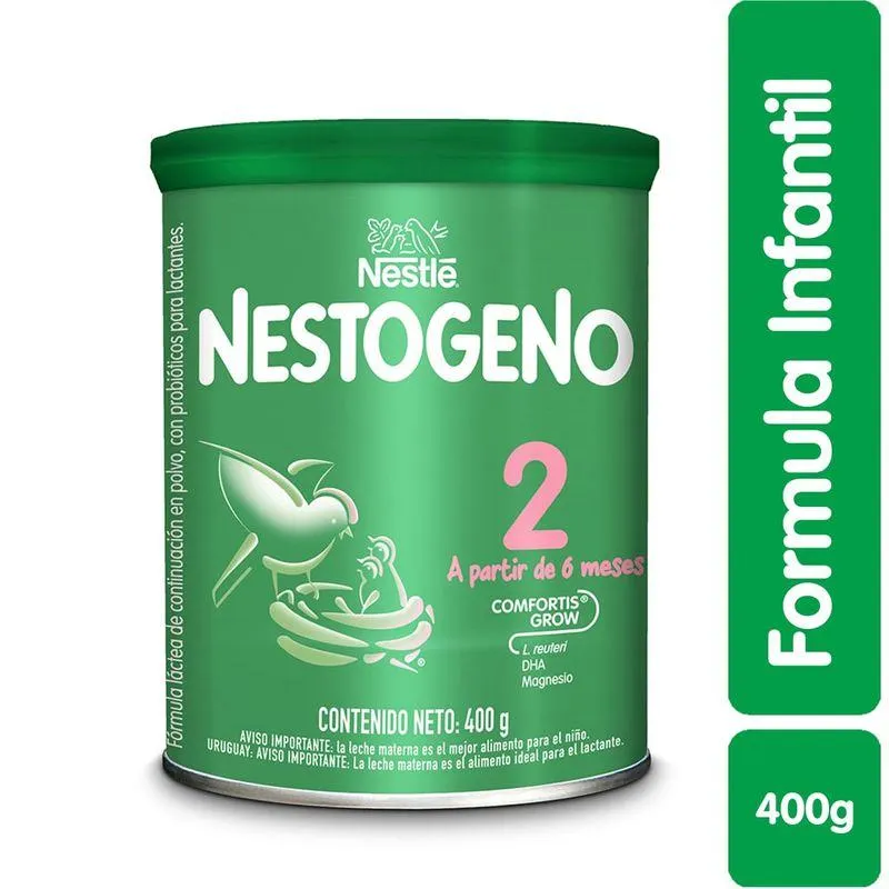 Formula Infantil Nestogeno 2 Lata X 400 Gr