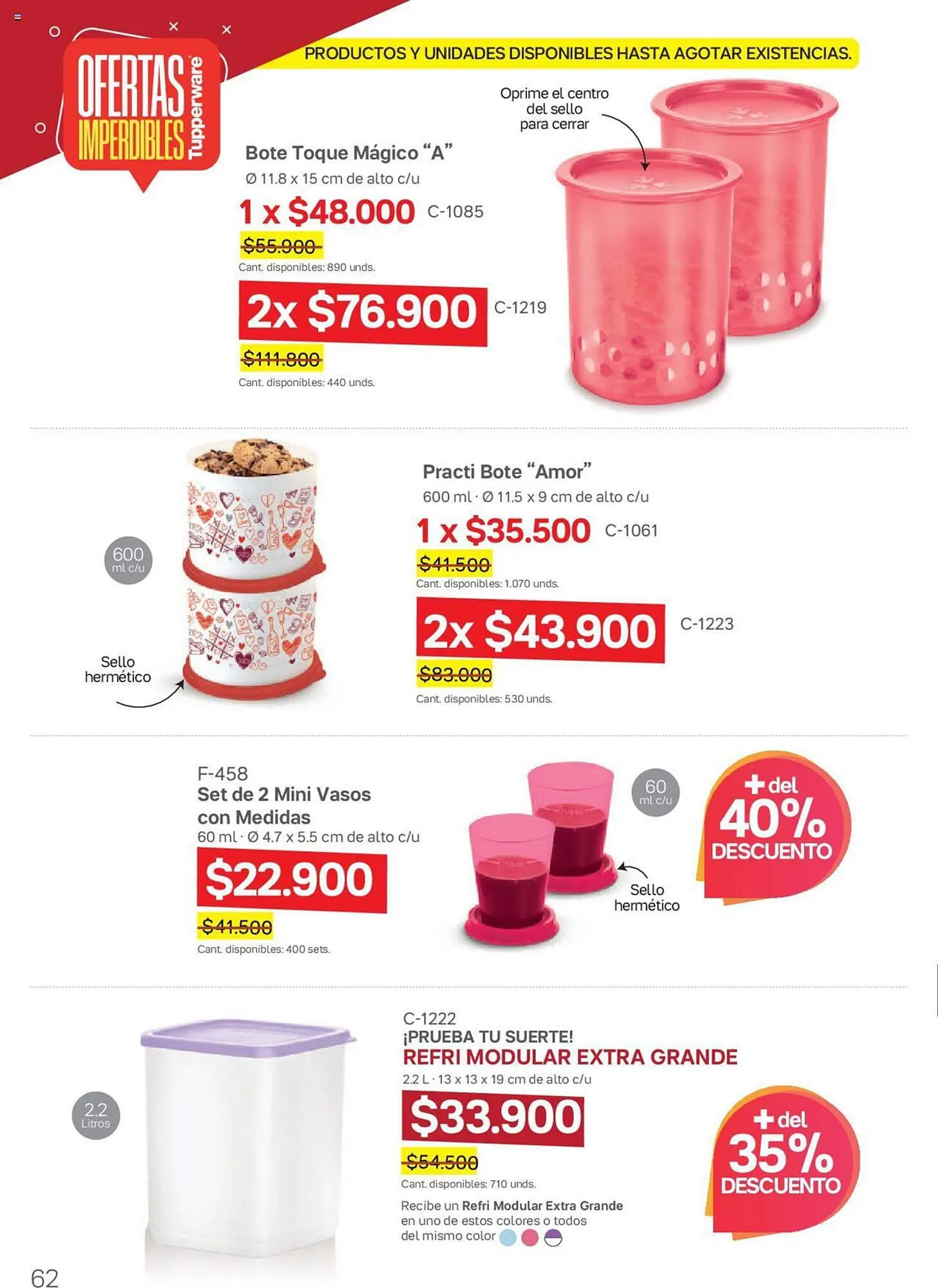 Catalogo de Catálogo Tupperware 3 de noviembre al 30 de noviembre 2023 - Pag 62