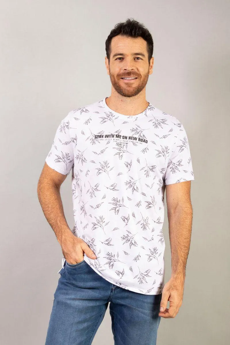 Camiseta cuello redondo