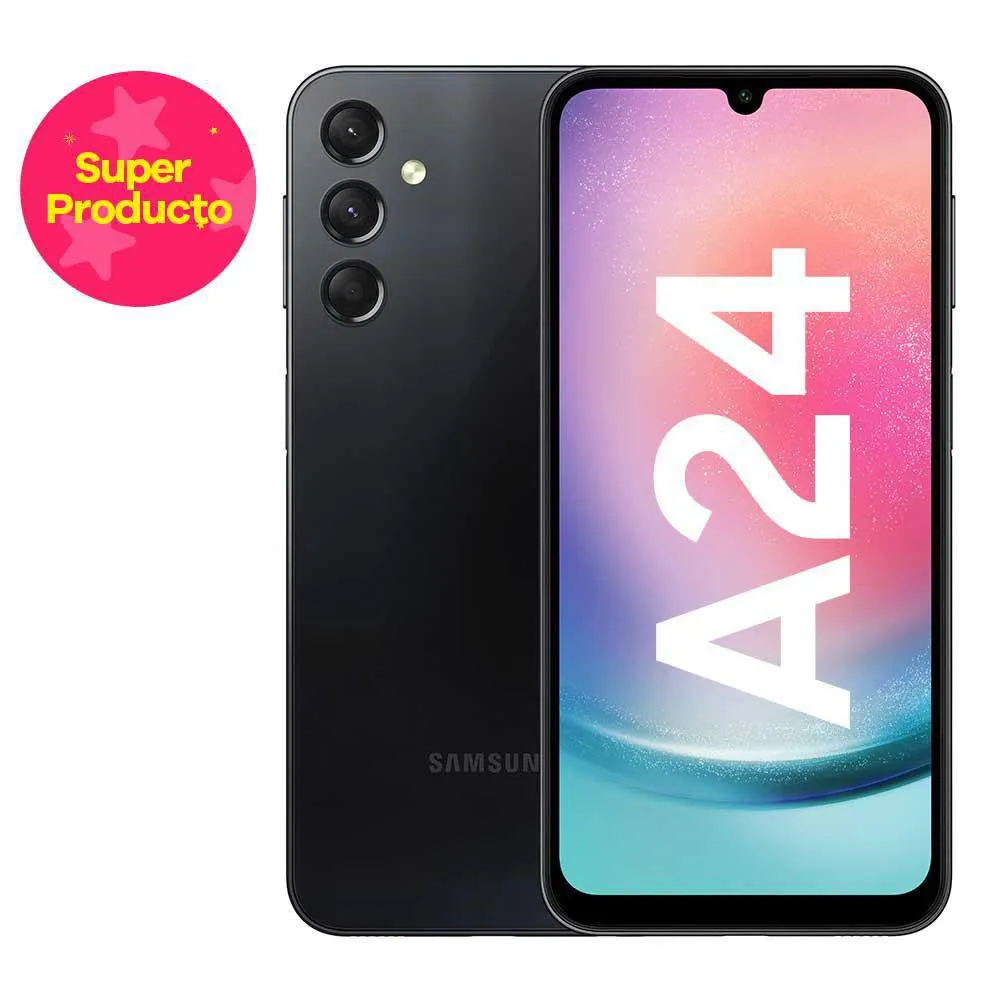 Celular SAMSUNG GALAXY A24 128 GB 4 GB RAM Negro