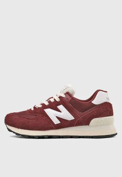 Tenis new balance 574 Vinotinto