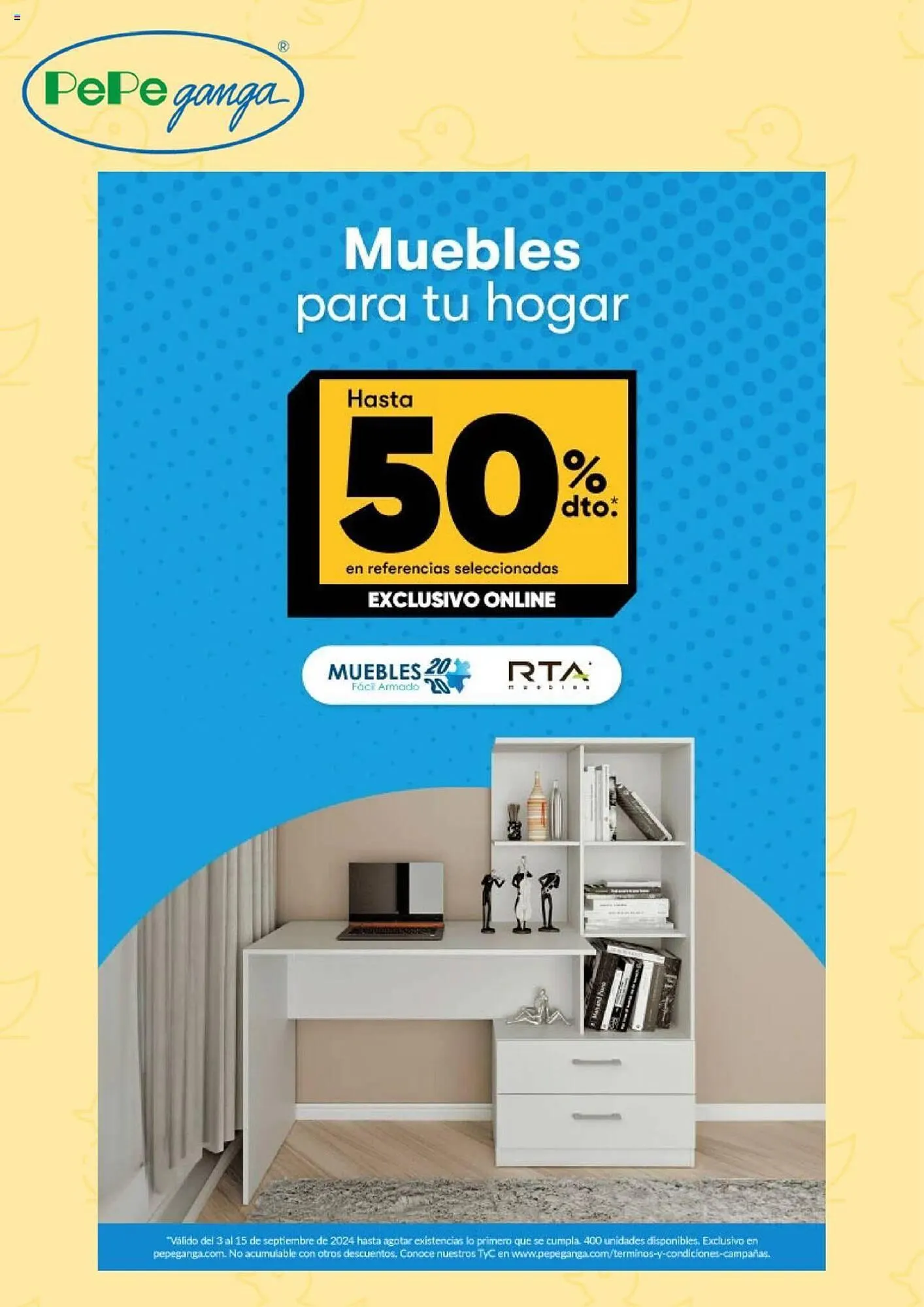 Catalogo de Catálogo Pepe Ganga 3 de septiembre al 15 de septiembre 2024 - Pag 2