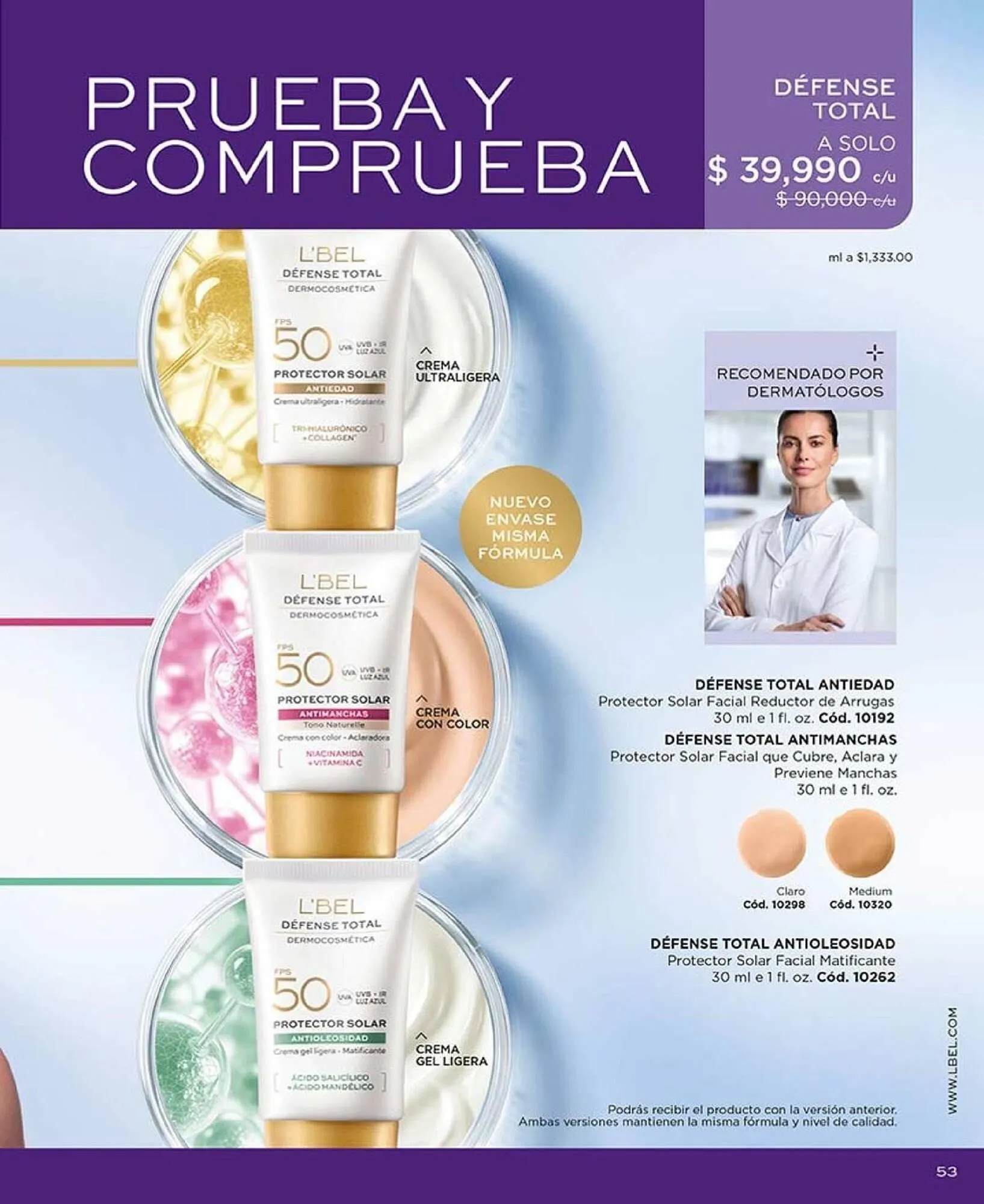 Catalogo de Catálogo L'bel 17 de diciembre al 31 de diciembre 2026 - Pag 53