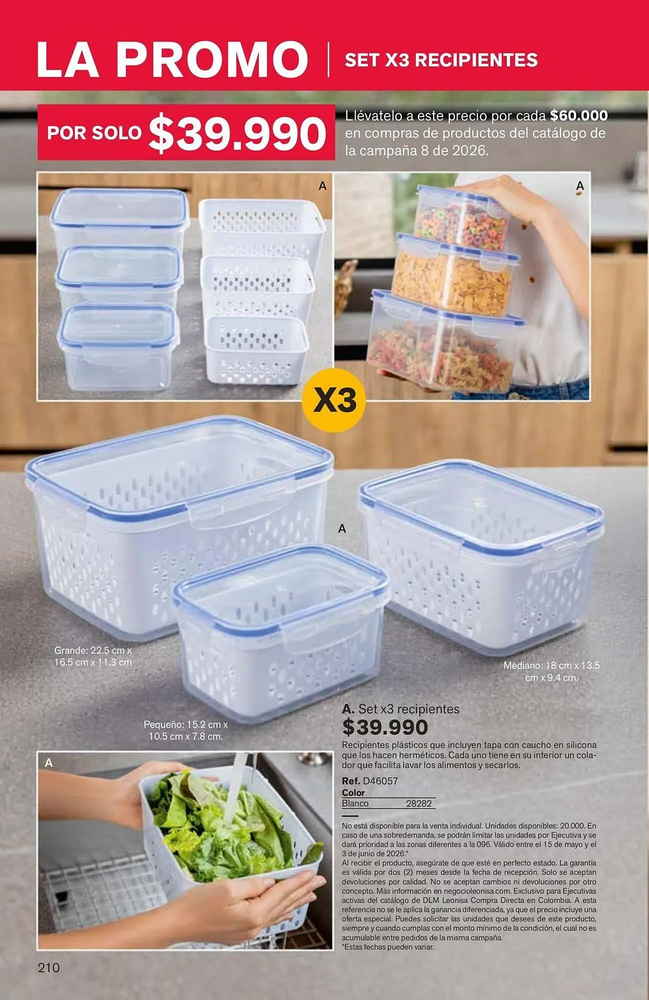 Catalogo de Catálogo Leonisa 17 de abril al 6 de mayo 2026 - Pag 210