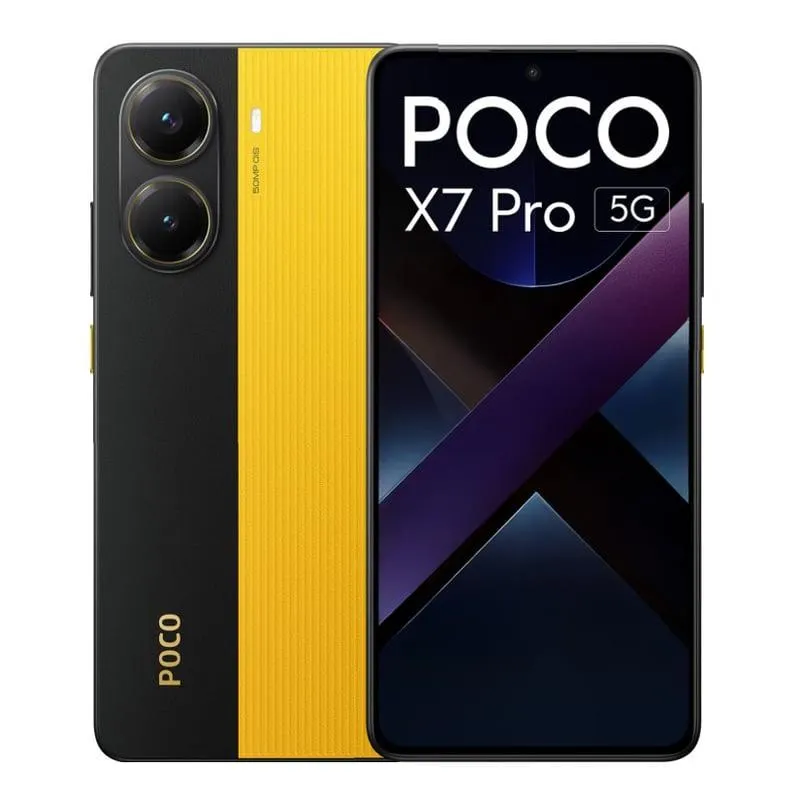 Celular Xiaomi Poco X7 Pro 5G 512Gb 12Ram 50Mp Amarillo
