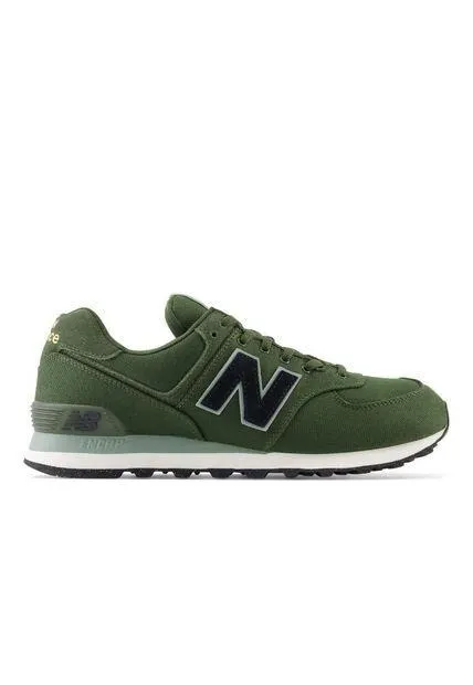 Tenis New Balance 574-Verde Militar