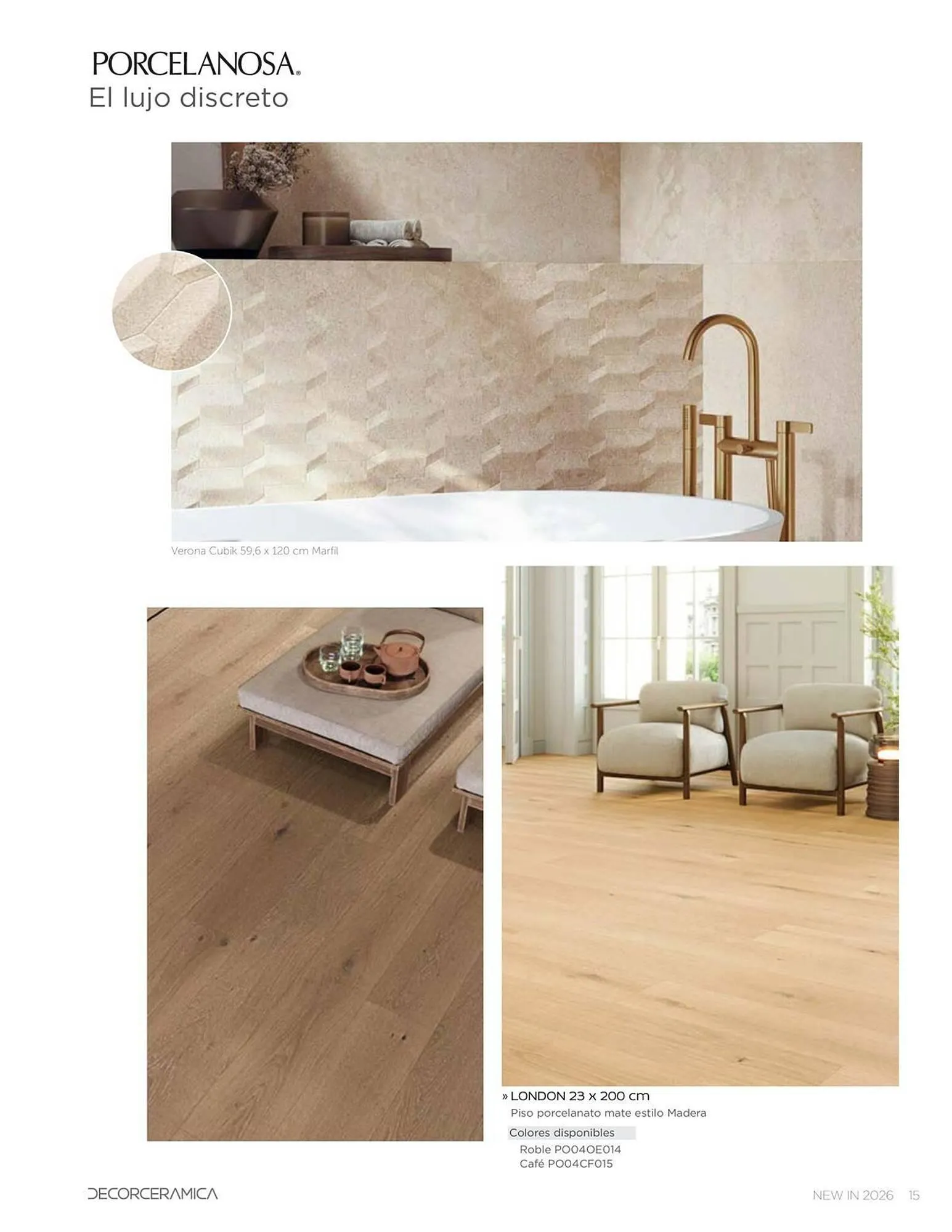 Catalogo de Catálogo Decorceramica 22 de abril al 30 de junio 2026 - Pag 15