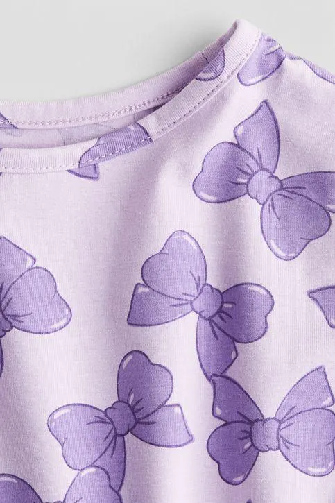 Camiseta estampada de punto