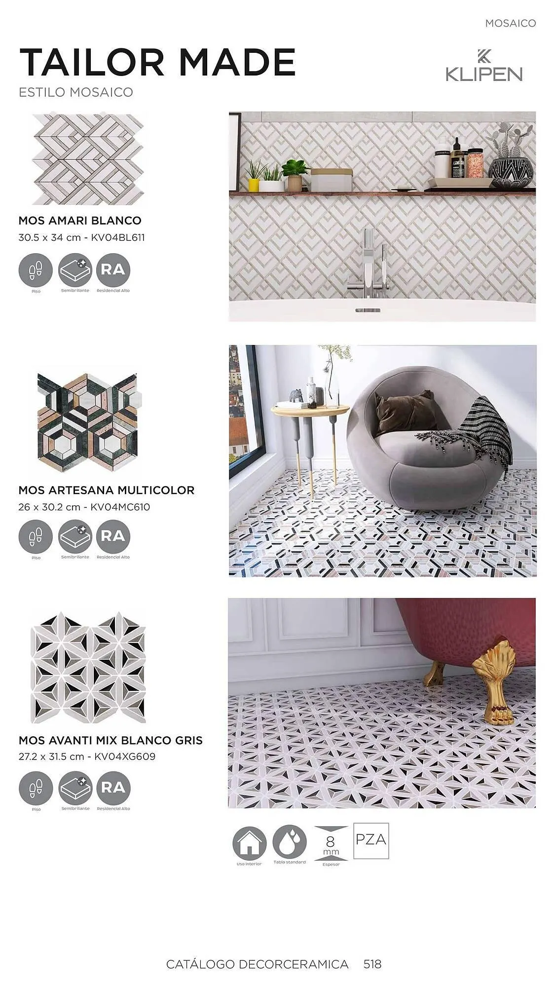 Catalogo de Catálogo Decorceramica 6 de noviembre al 6 de mayo 2025 - Pag 518