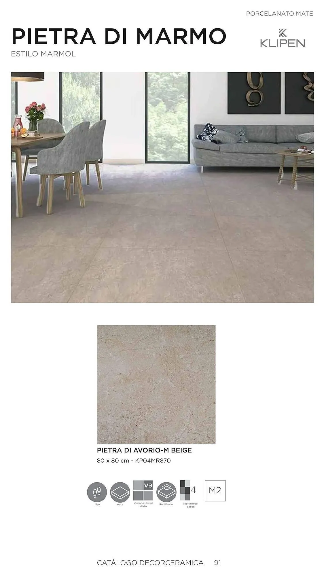 Catalogo de Catálogo Decorceramica 6 de noviembre al 6 de mayo 2025 - Pag 91