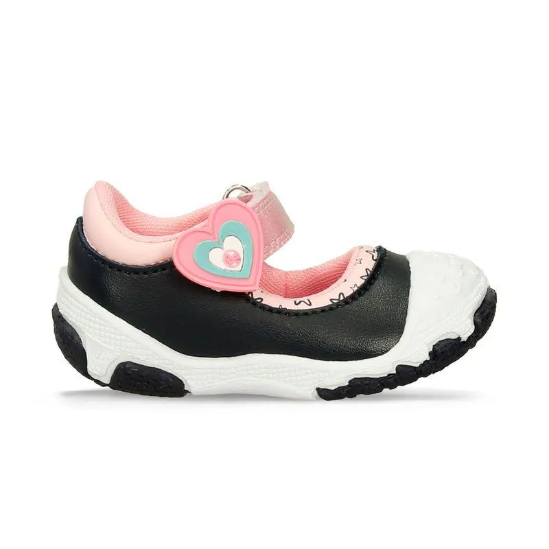 Tenis Casuales Azul-Rosado Bubblegummers Perla Niña