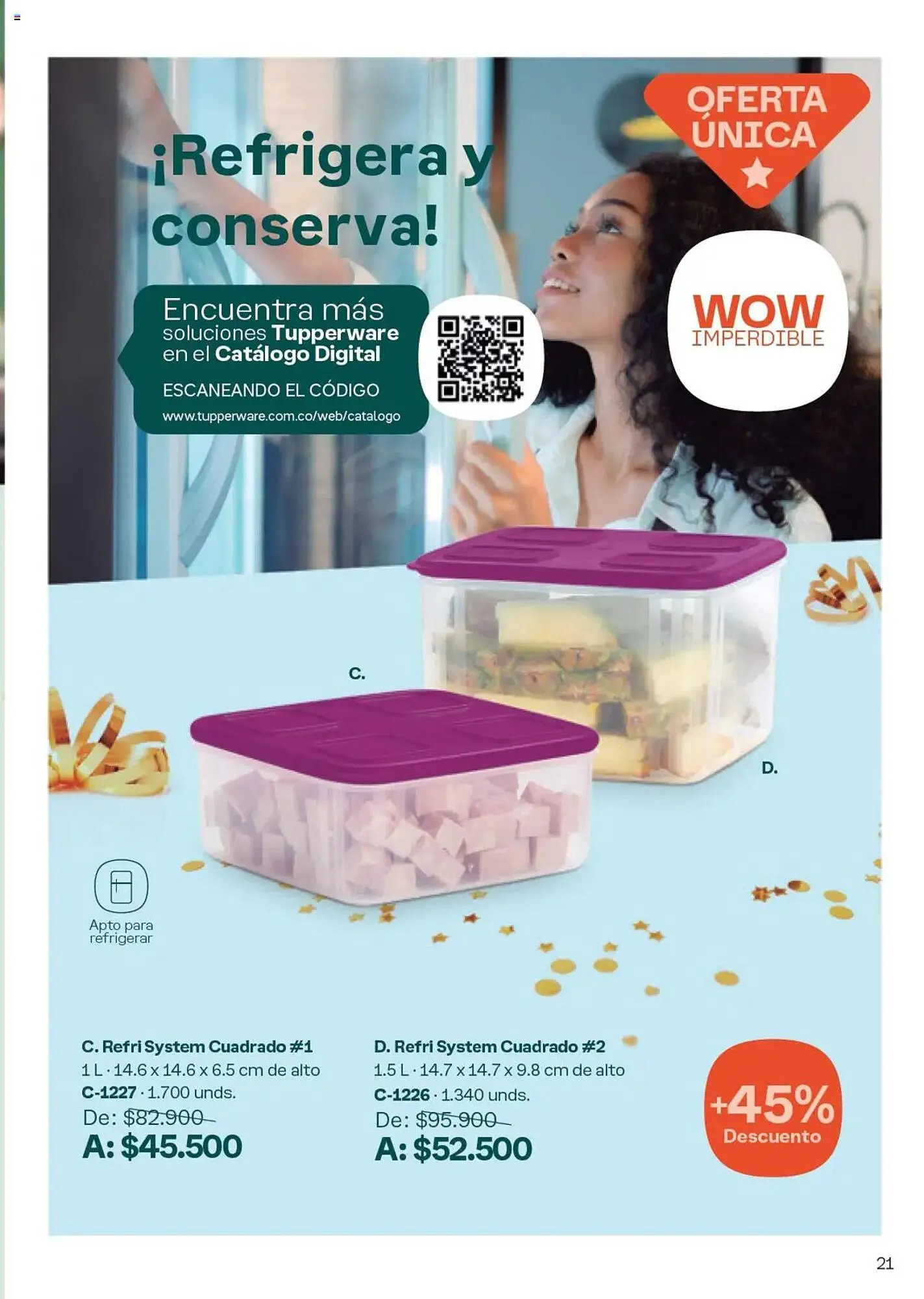 Catalogo de Catálogo Tupperware 29 de noviembre al 26 de diciembre 2024 - Pag 21