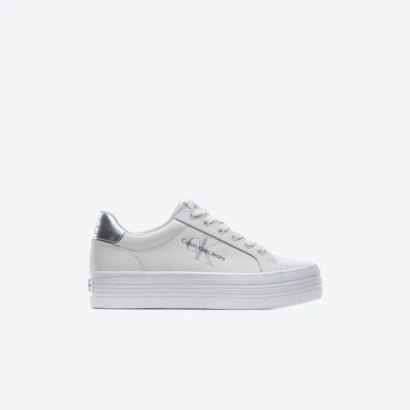 Tenis Casuales Mujer Calvin Klein Td36 Blanco