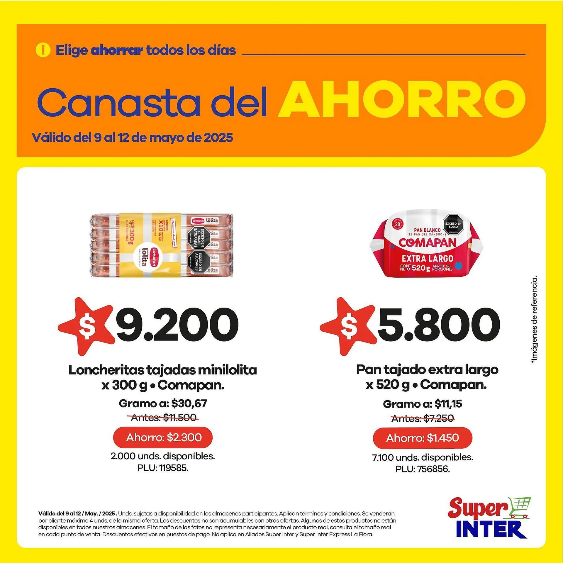 Catalogo de Catálogo Super Inter 9 de mayo al 12 de mayo 2025 - Pag 4