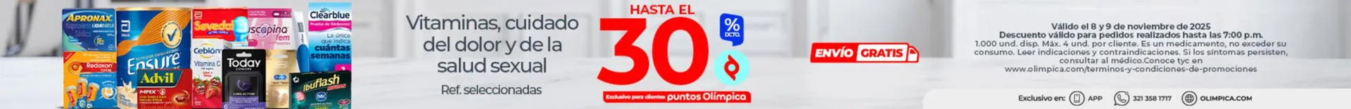 Catalogo de Catálogo Olímpica 8 de noviembre al 9 de noviembre 2025 - Pag 1