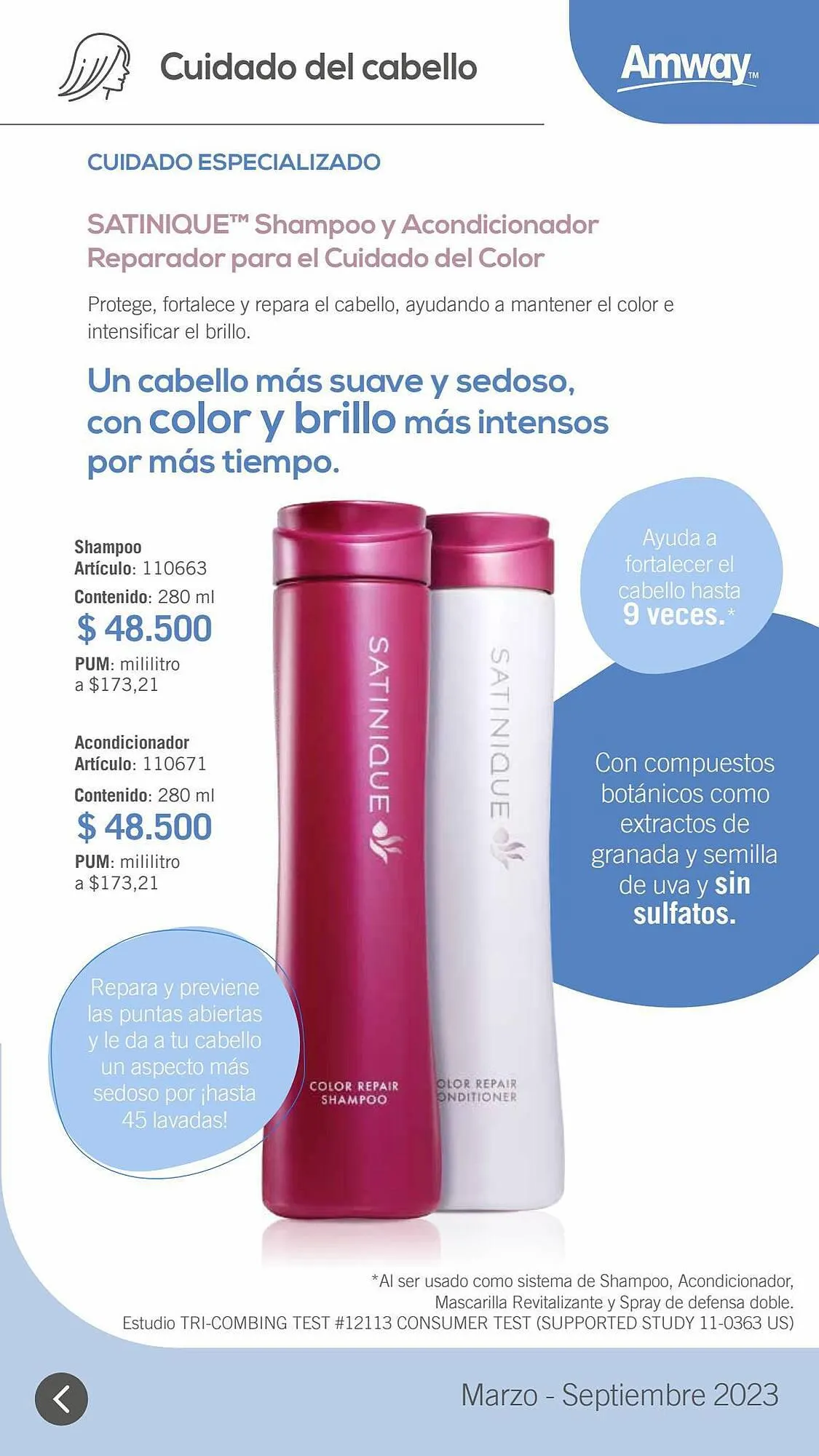 Catalogo de Catálogo Amway 14 de septiembre al 30 de septiembre 2023 - Pag 6