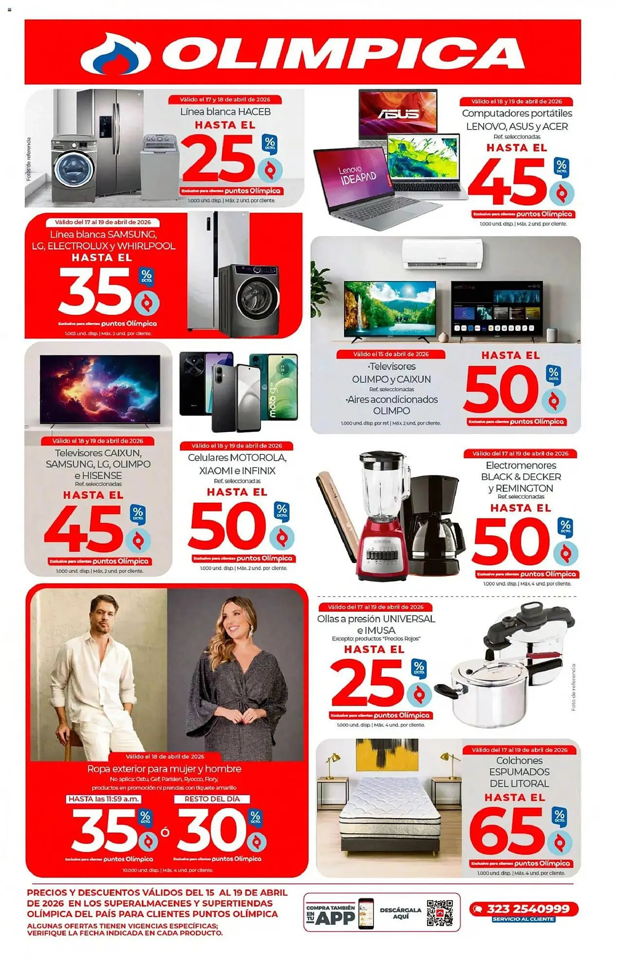 Catalogo de Catálogo Olímpica 15 de abril al 20 de abril 2026 - Pag 4