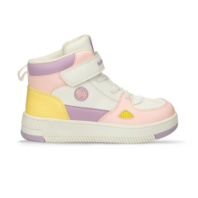Botas Blanco-Rosado Bubblegummers Pink Niña