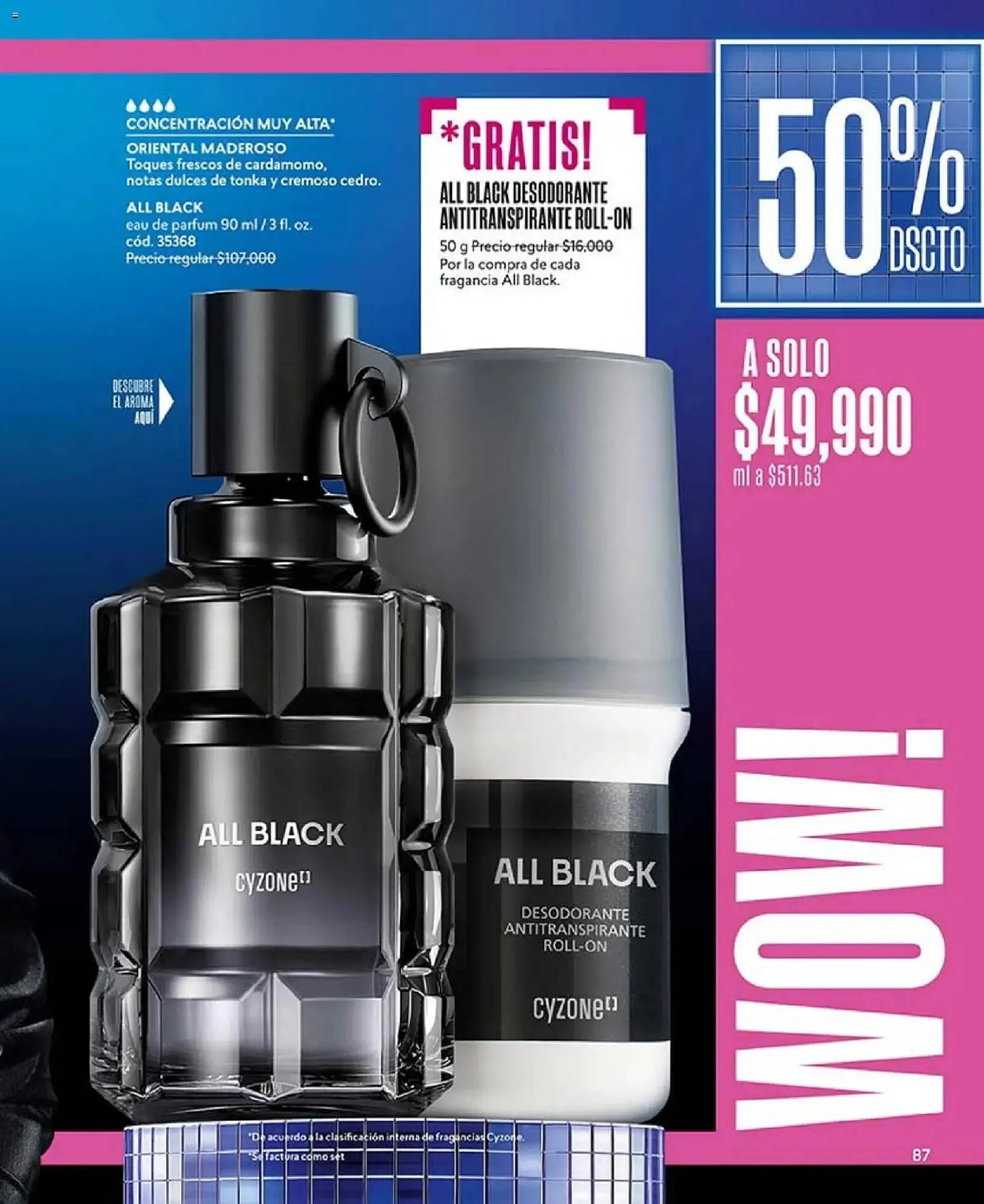 Catalogo de Catálogo Cyzone 1 de abril al 1 de mayo 2026 - Pag 87