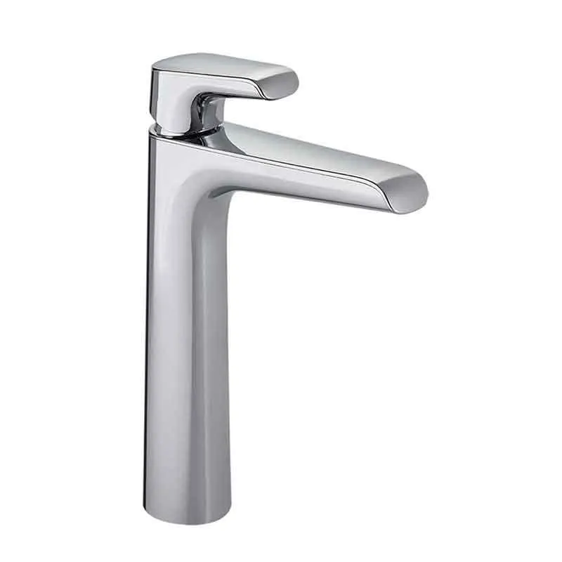 Llave para lavamanos mezclador alto cascade