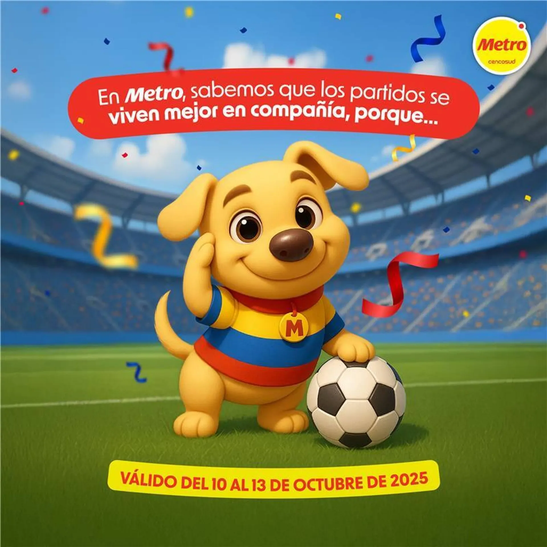 Catalogo de Catálogo Metro 12 de octubre al 13 de octubre 2025 - Pag 1