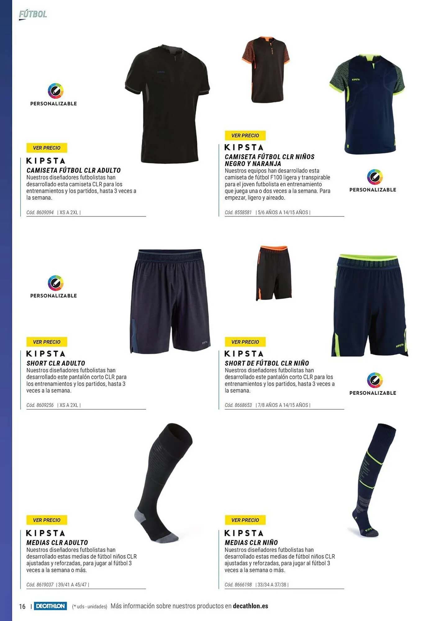 Catalogo de Catálogo Decathlon 9 de abril al 31 de diciembre 2024 - Pag 16