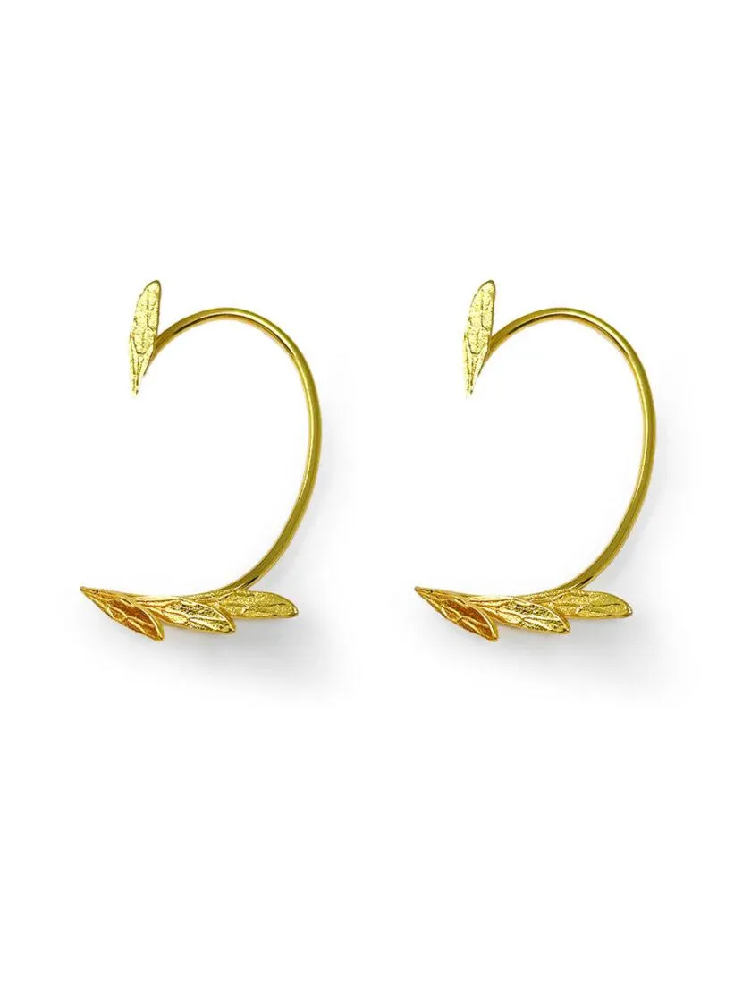 Earcuff Hojas de maiz
