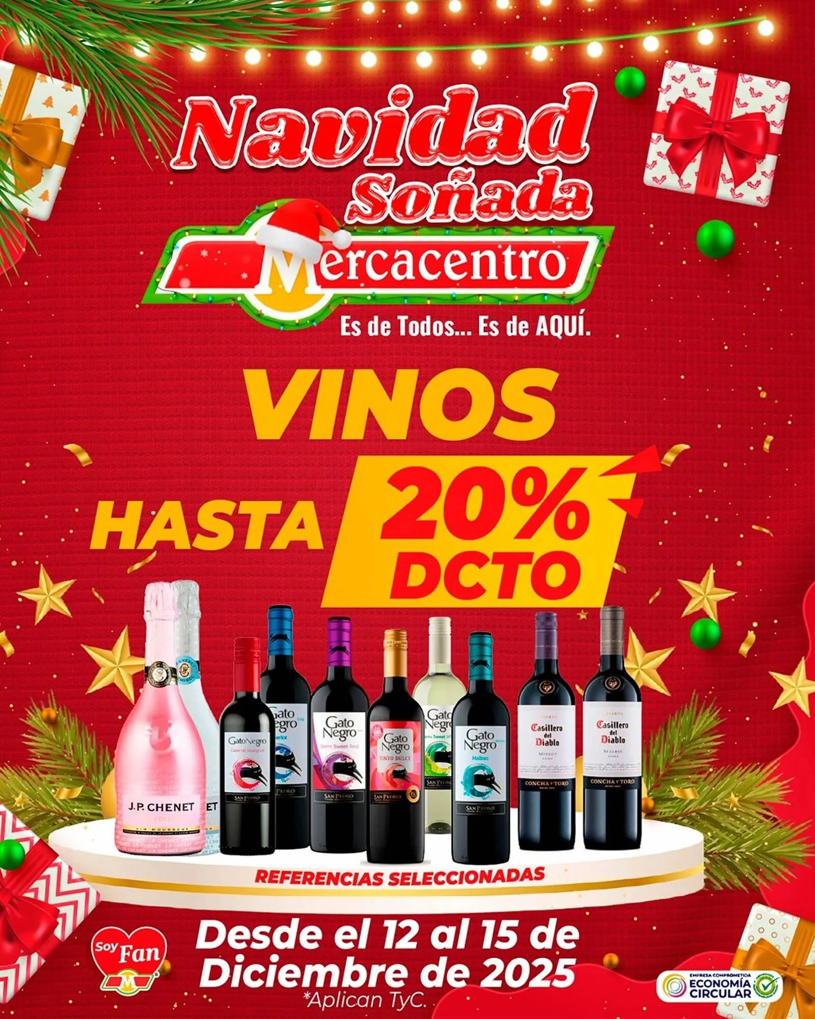 Catalogo de Catálogo MercaCentro 12 de diciembre al 15 de diciembre 2025 - Pag 1