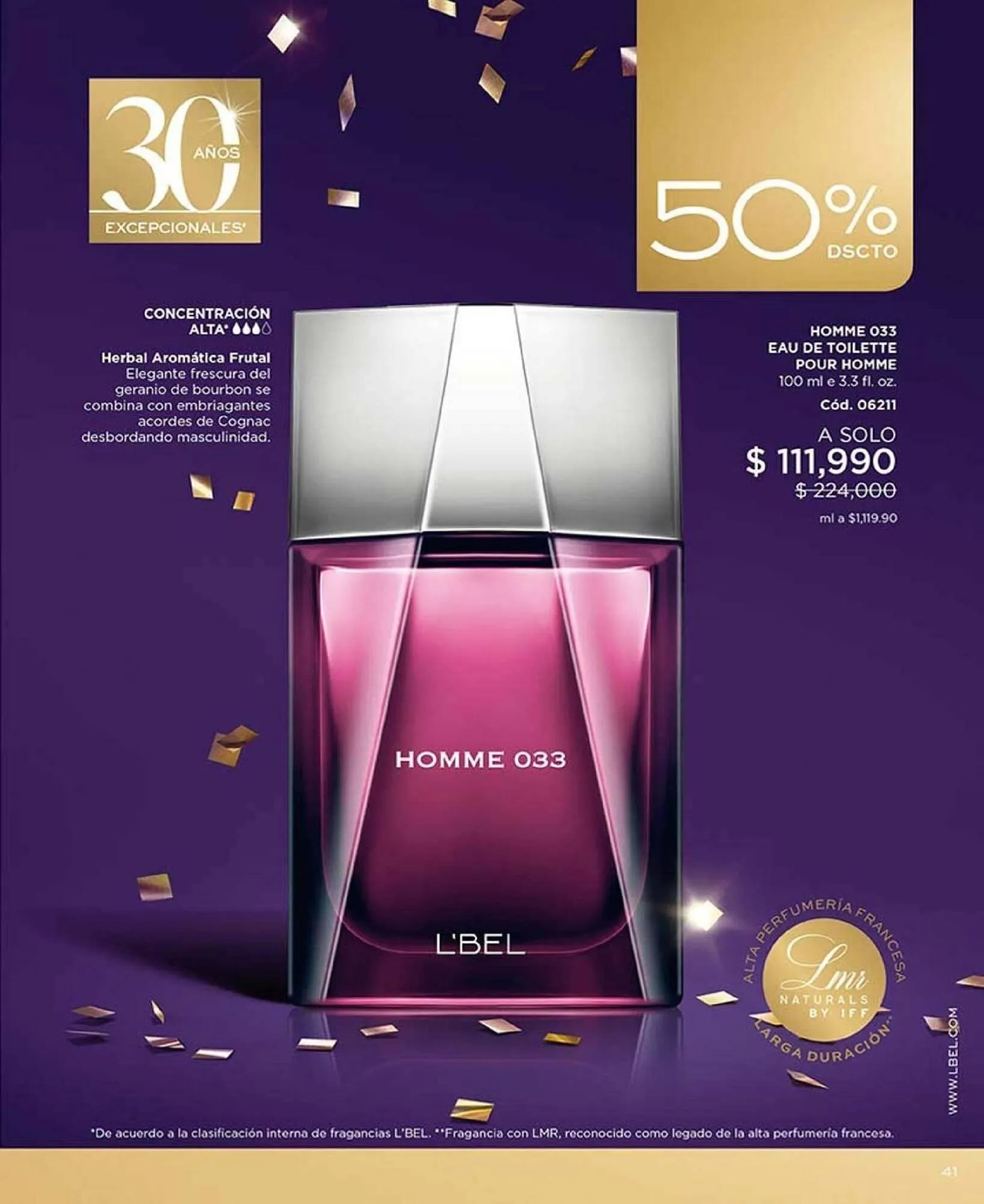 Catalogo de Catálogo L'bel 25 de marzo al 30 de abril 2025 - Pag 41