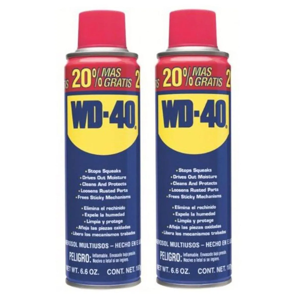 Aerosol multiuso Limpiador Restaurador x6.6Oz x2und. WD40