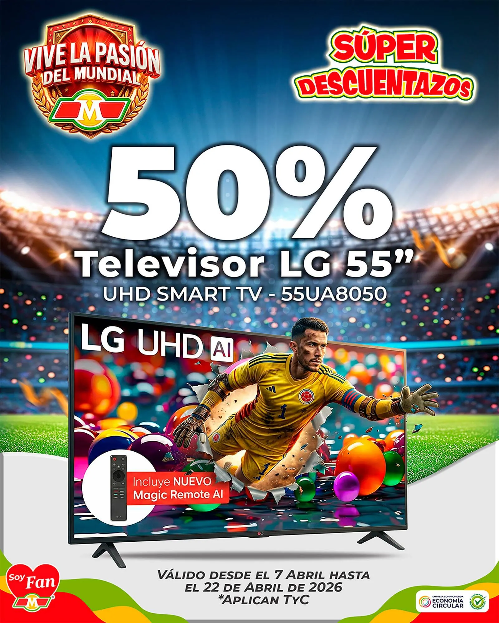 Catalogo de Catálogo MercaCentro 16 de abril al 22 de abril 2026 - Pag 1